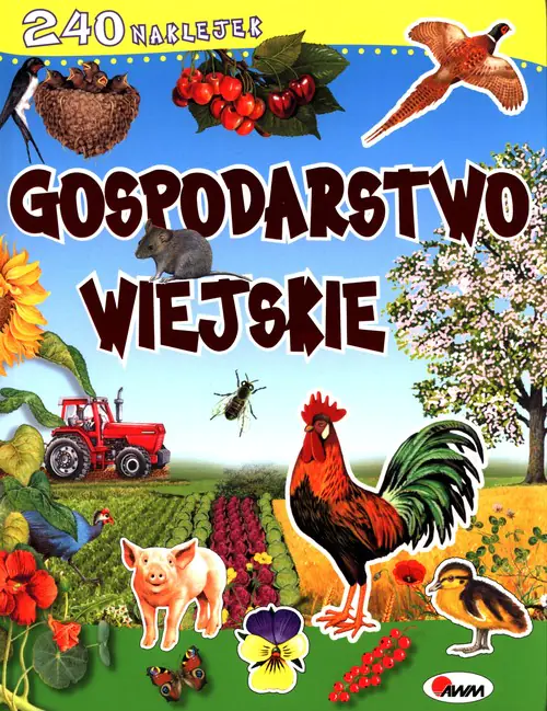Książka - Gospodarstwo wiejskie 240 naklejek