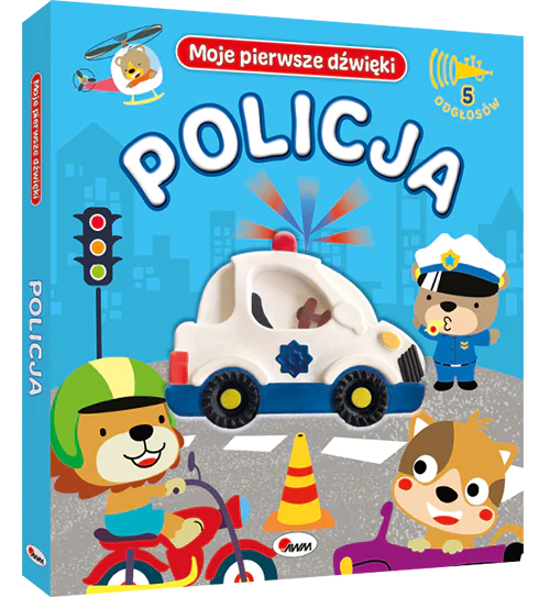 Książka - Moje pierwsze dźwięki. Policja