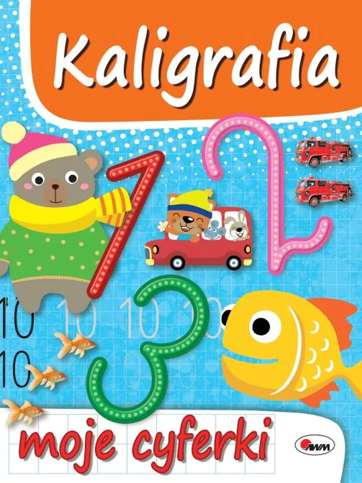 Książka - Kaligrafia. Moje cyferki