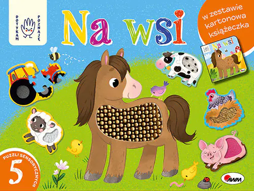 Książka - Na wsi. Dotykam poznaję