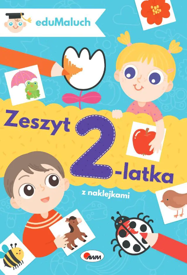 Książka - EduMaluch. Zeszyt 2-latka