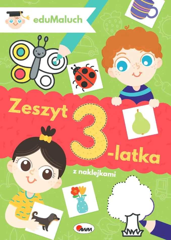 Książka - EduMaluch Zeszyt 3-latka