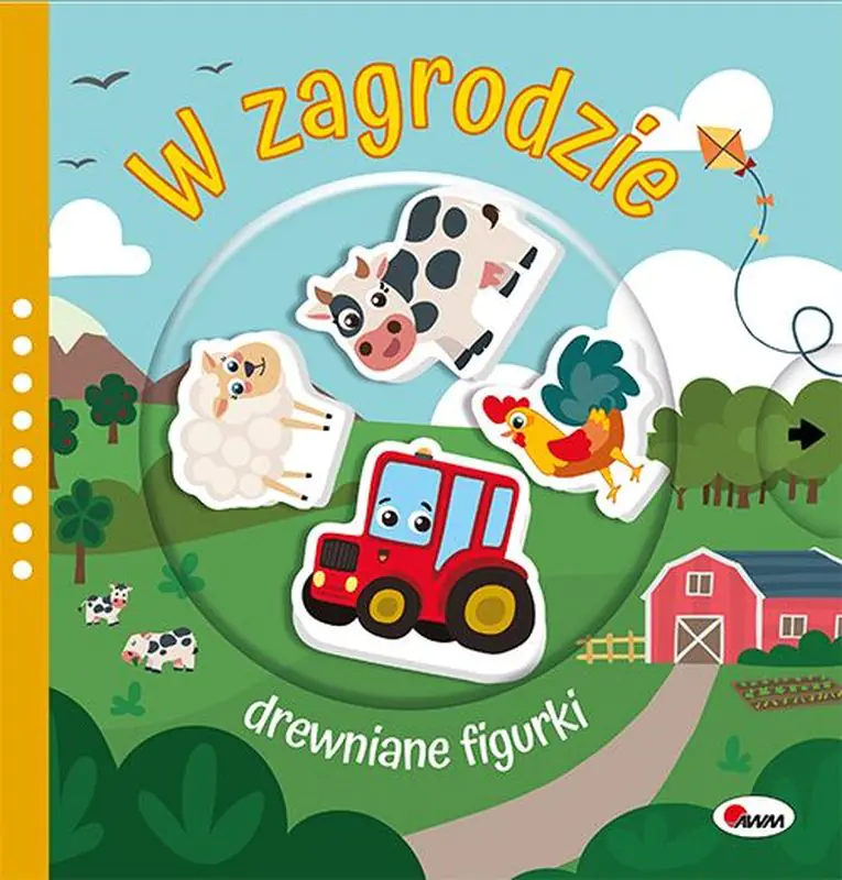 Książka - Drewniane figurki. W zagrodzie