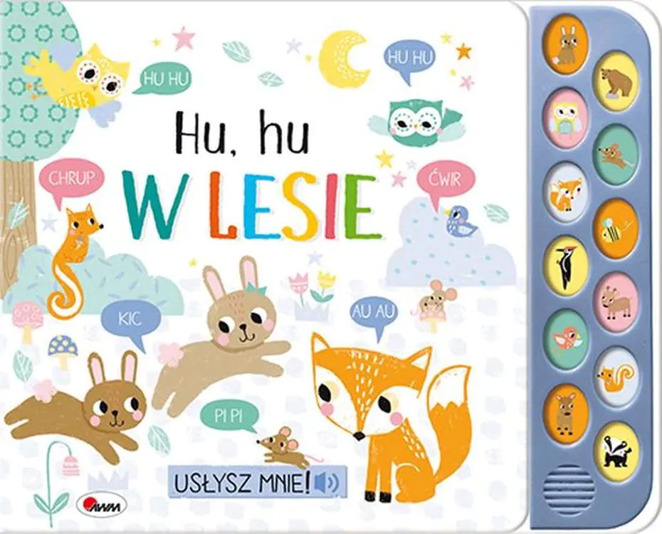 Książka - Usłysz mnie. Hu hu w lesie