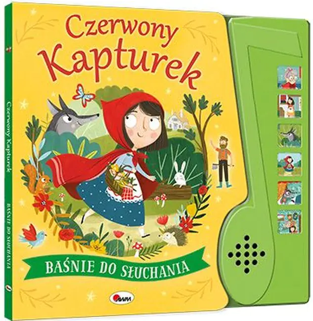 Książka - Czerwony Kapturek. Baśnie do słuchania