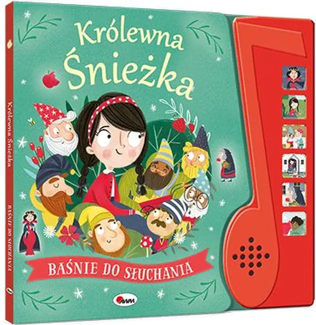 Książka - Królewna Śnieżka. Baśnie do słuchania