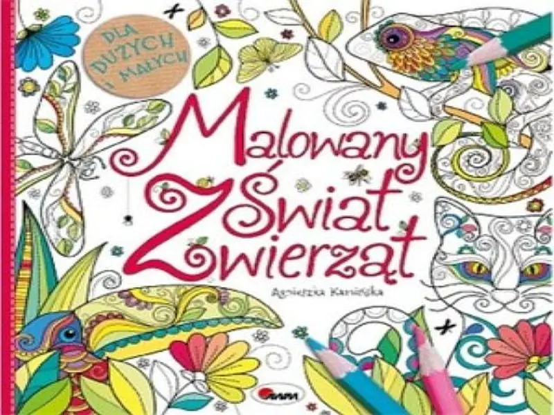 Książka - Malowany świat zwierząt