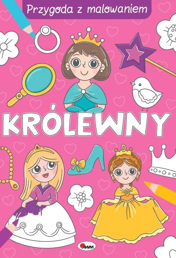 Książka - Królewny. Przygoda z malowaniem