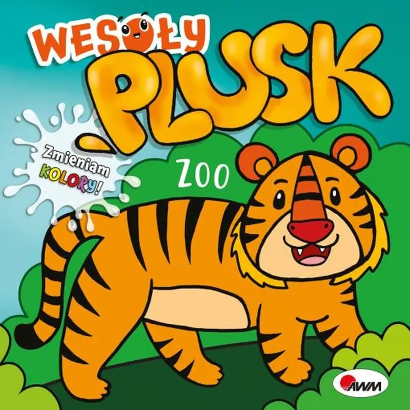 Książka - Wesoły plusk. ZOO