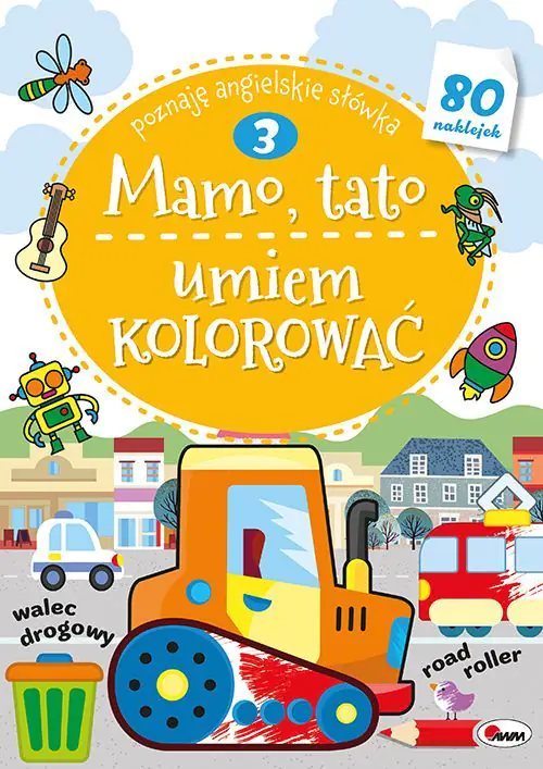 Książka - Mamo, Tato, umiem kolorować. Tom 3