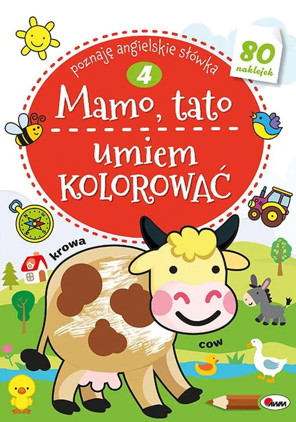 Książka - Mamo, Tato, umiem kolorować. Tom 4