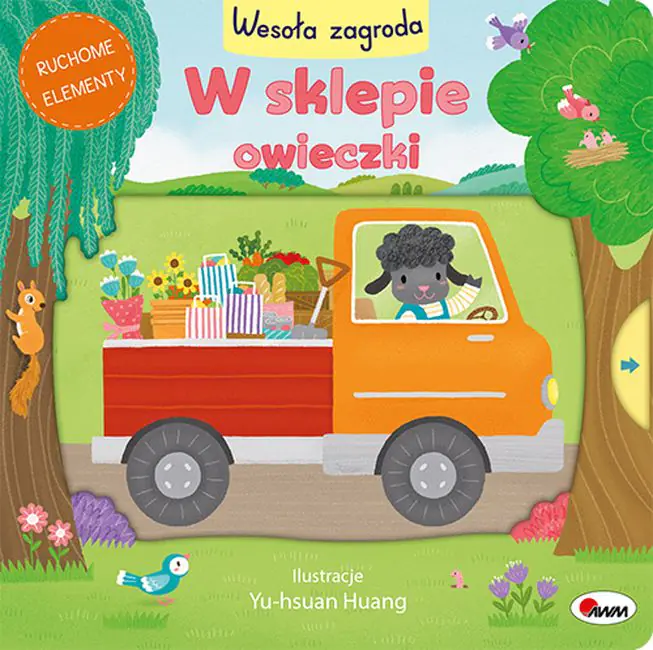 Książka - Wesoła zagroda. W sklepie owieczki