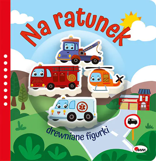 Książka - Drewniane figurki. Na ratunek
