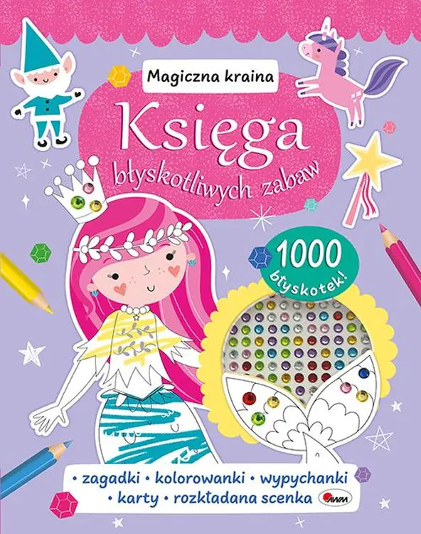 Książka - Magiczna kraina. Księga błyskotliwych zabaw