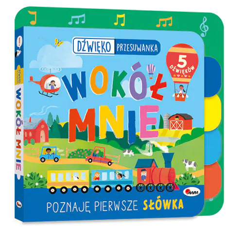 Książka - Dźwiękoprzesuwanka. Wokół mnie