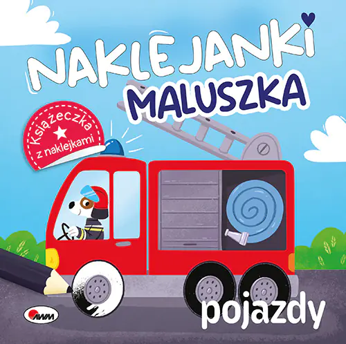 Książka - Pojazdy. Naklejanki maluszka