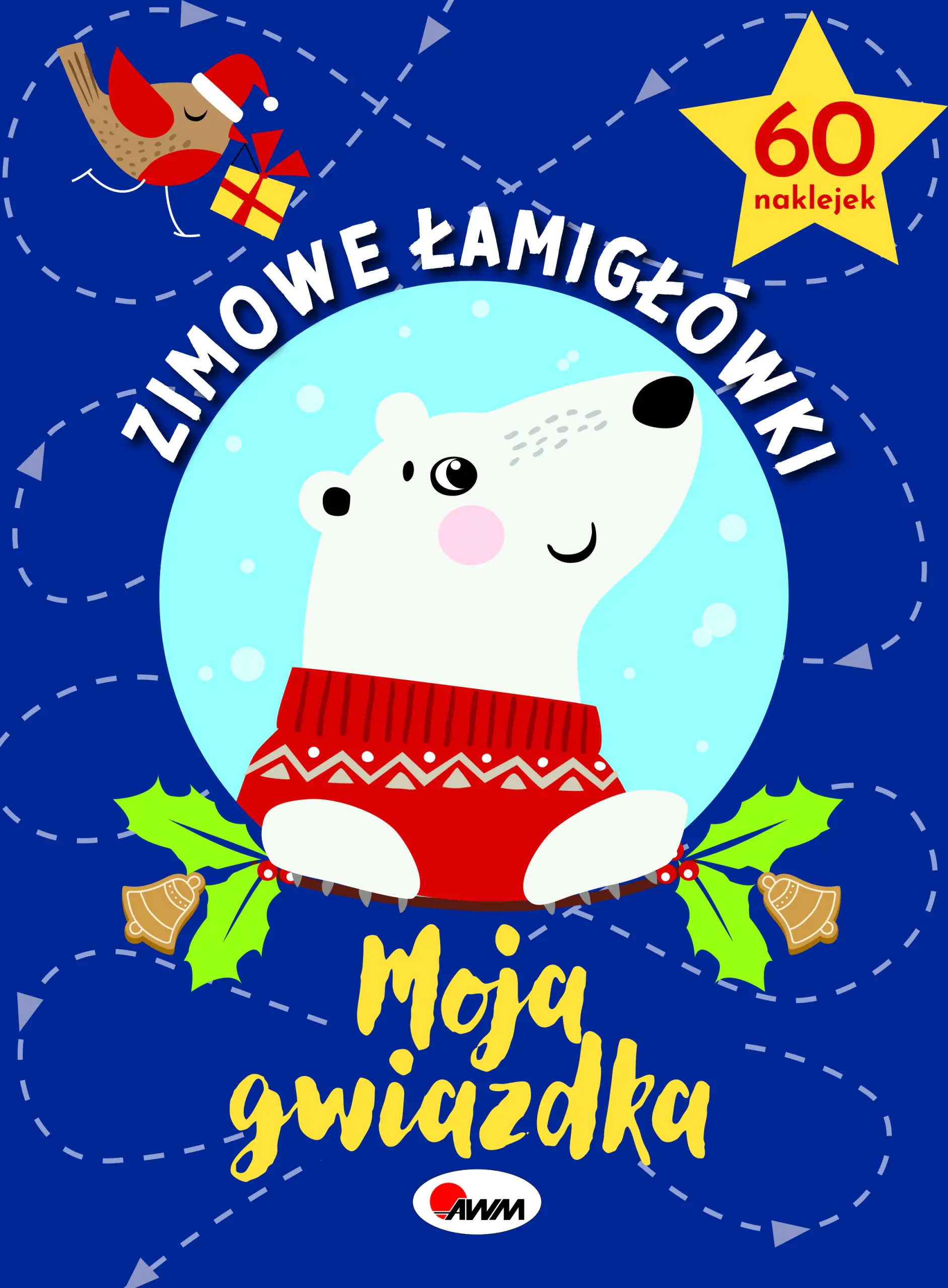 Książka - Zimowe łamigłówki. Moja gwiazdka