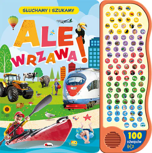 Książka - Ale wrzawa. Słuchamy i szukamy