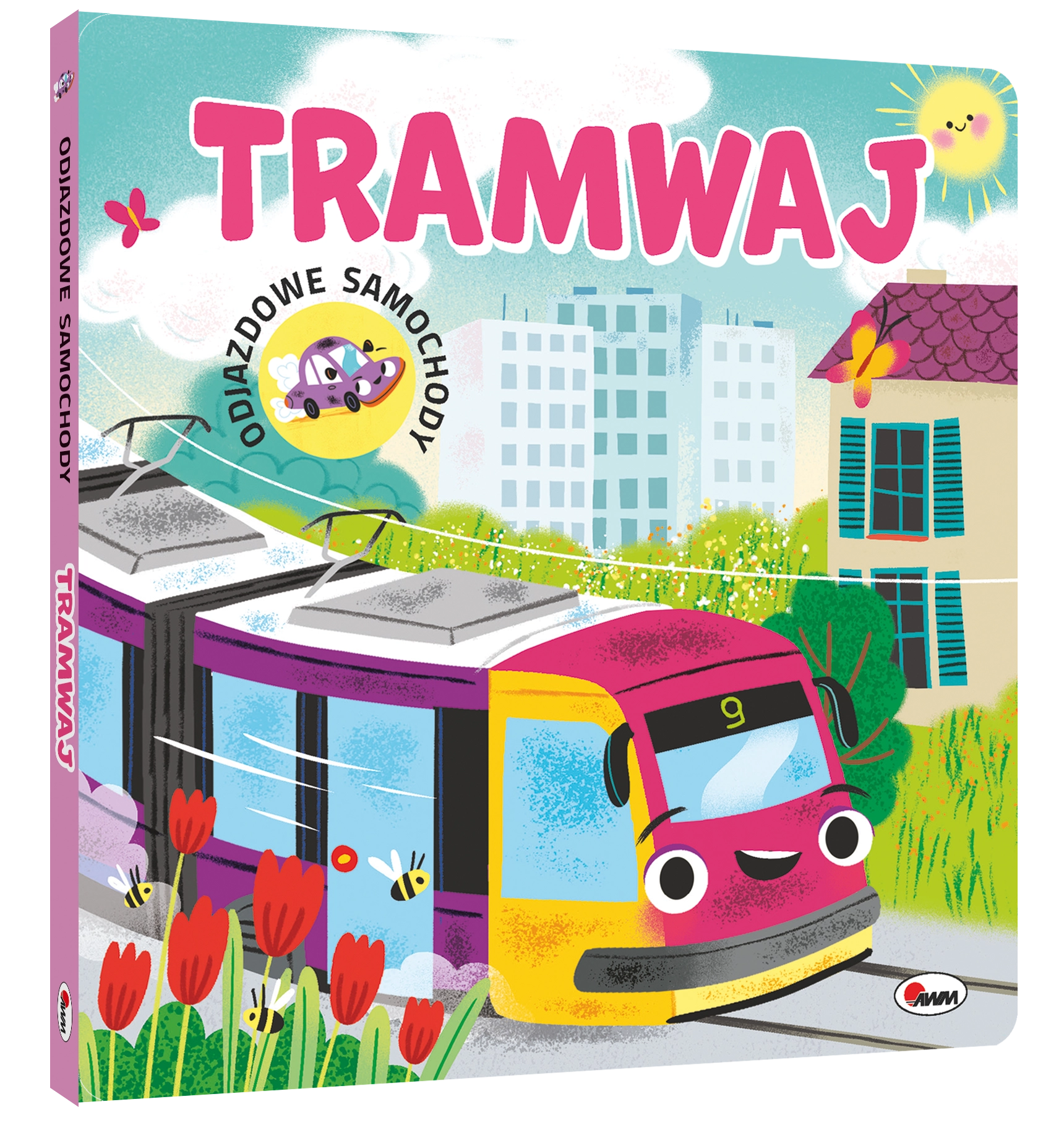 Książka - Odjazdowe samochody Tramwaj