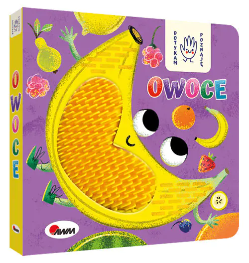 Książka - Dotykam poznaję. Owoce