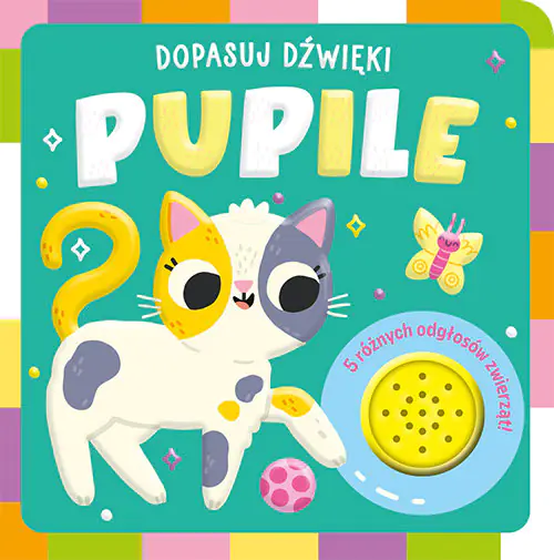 Książka - Pupile. Dopasuj dźwięki