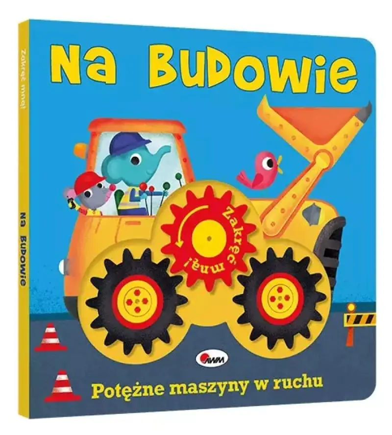 Książka - Zakręć mną. Na budowie