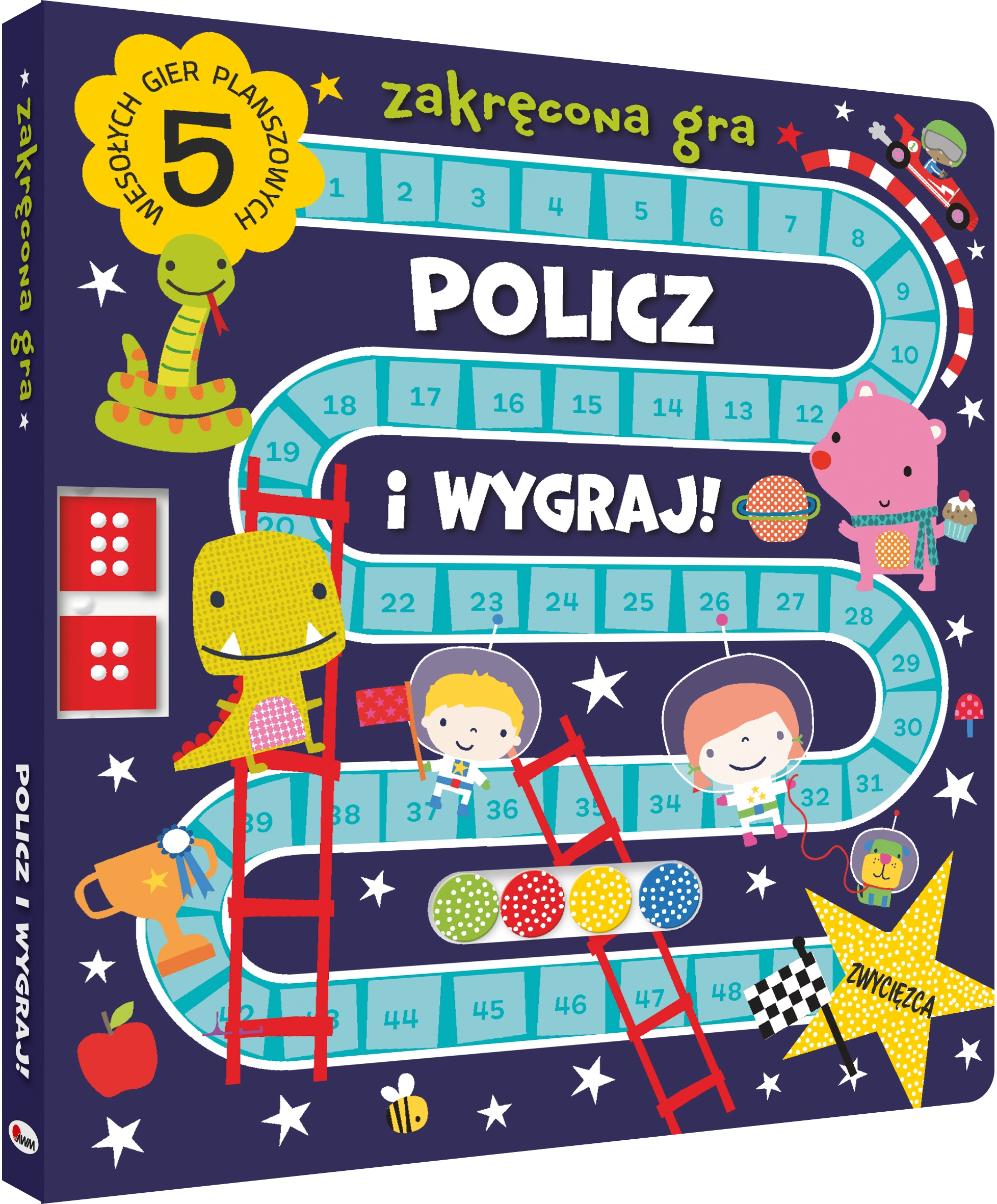 Książka - Policz i wygraj. Zakręcona gra