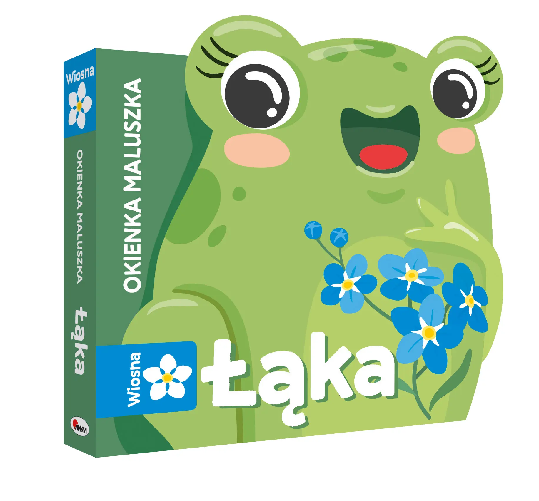 Książka - KSIAZECZKA 140X140 OPR TW OKIENKA MALUSZ LAKA AW