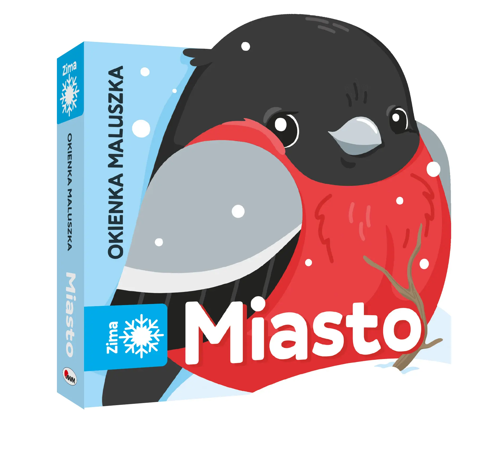Książka - KSIAZECZKA 140X140 OPR TW OKIENKA MAL MIASTO AWM