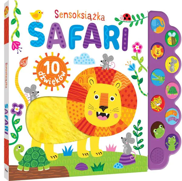 Książka - Safari. Sensoksiążka dźwiękowa