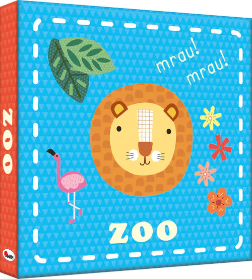 Książka - KSIAZECZKA EDUK 150X150 PRZYTULANKA ZOO AWM