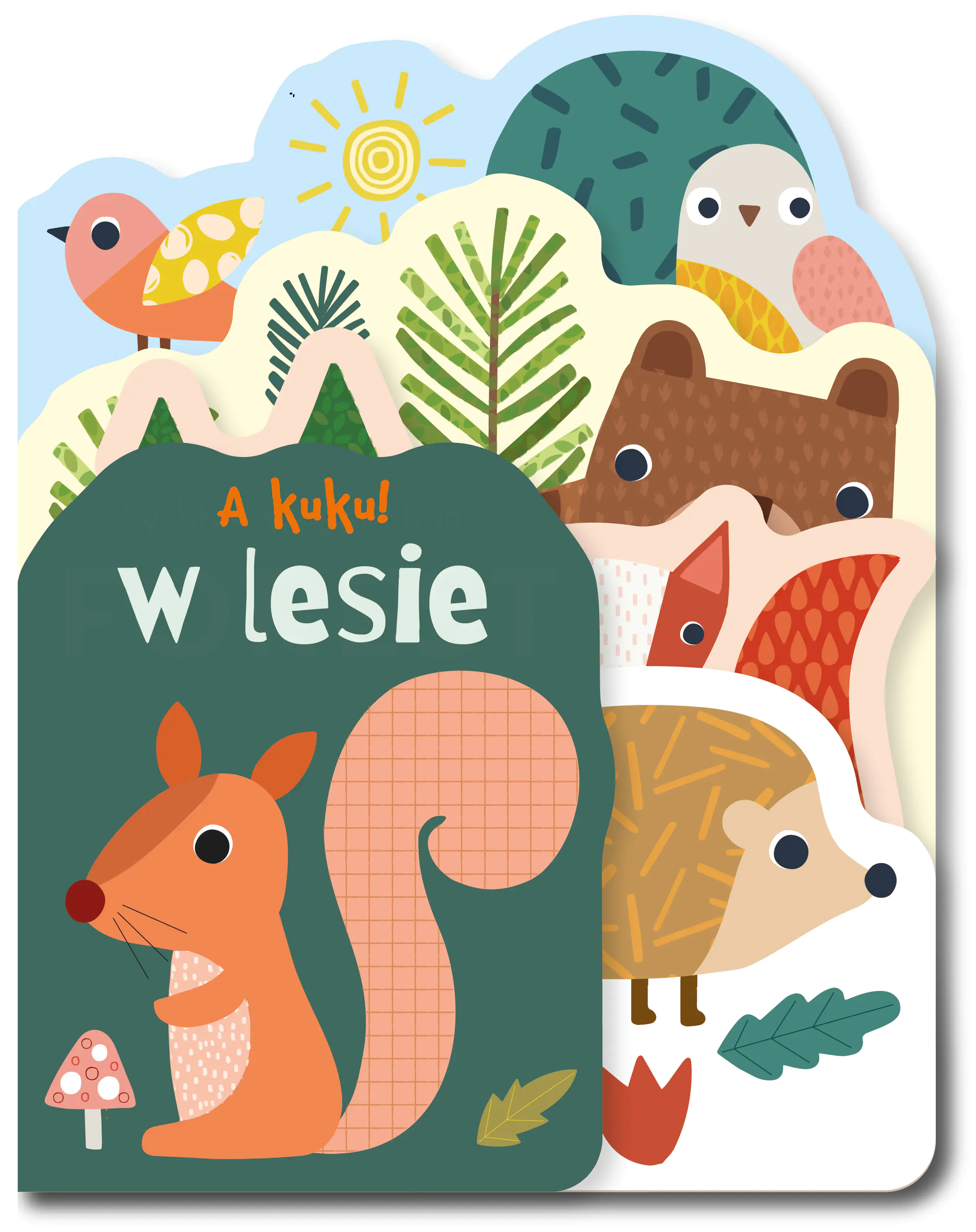 Książka - A kuku! W lesie