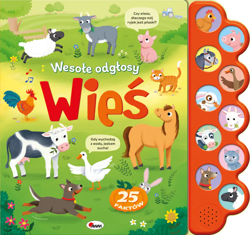 Książka - WIEŚ. Wesołe odgłosy