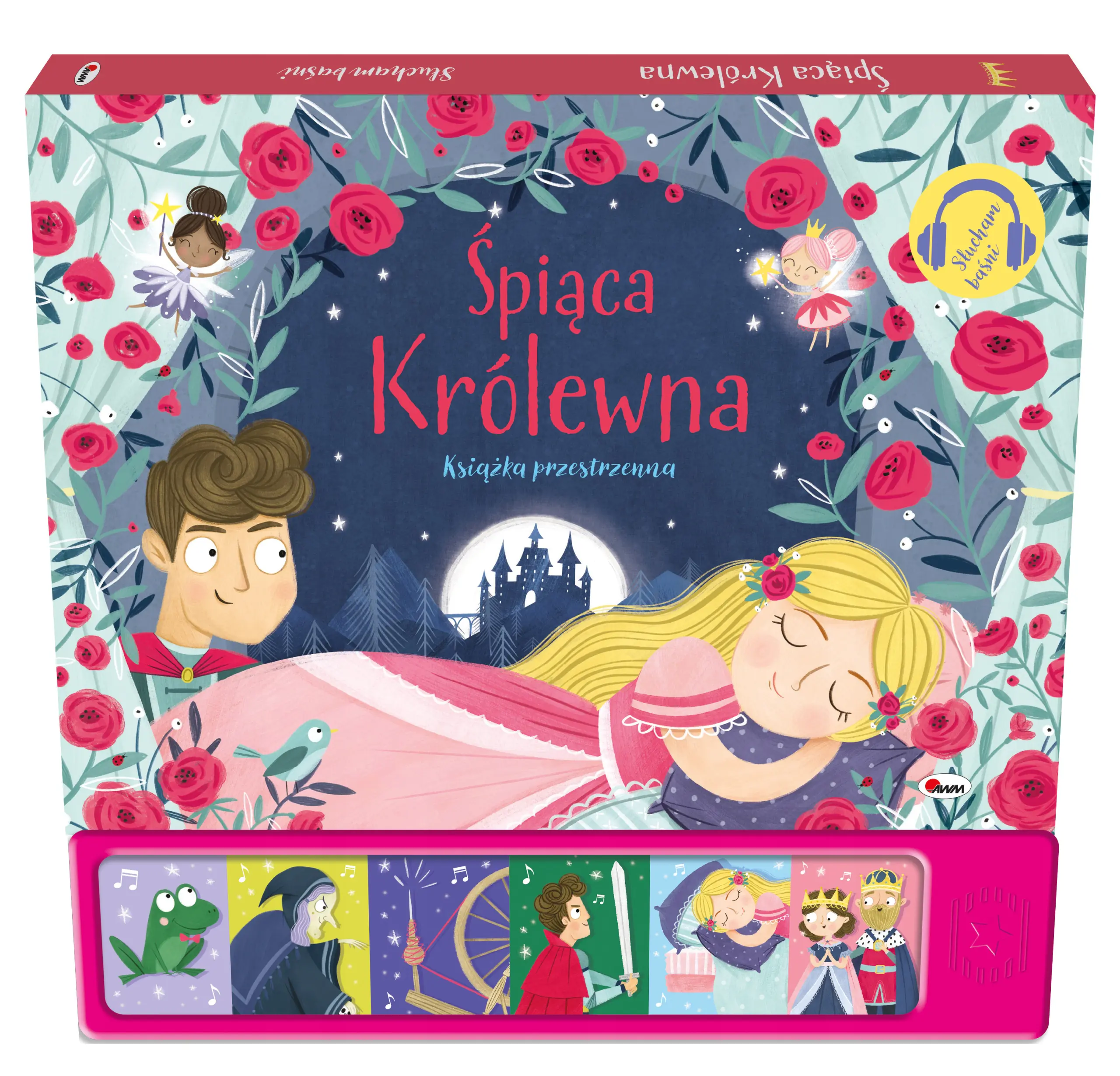 Książka - Śpiąca królewna. Słucham baśni