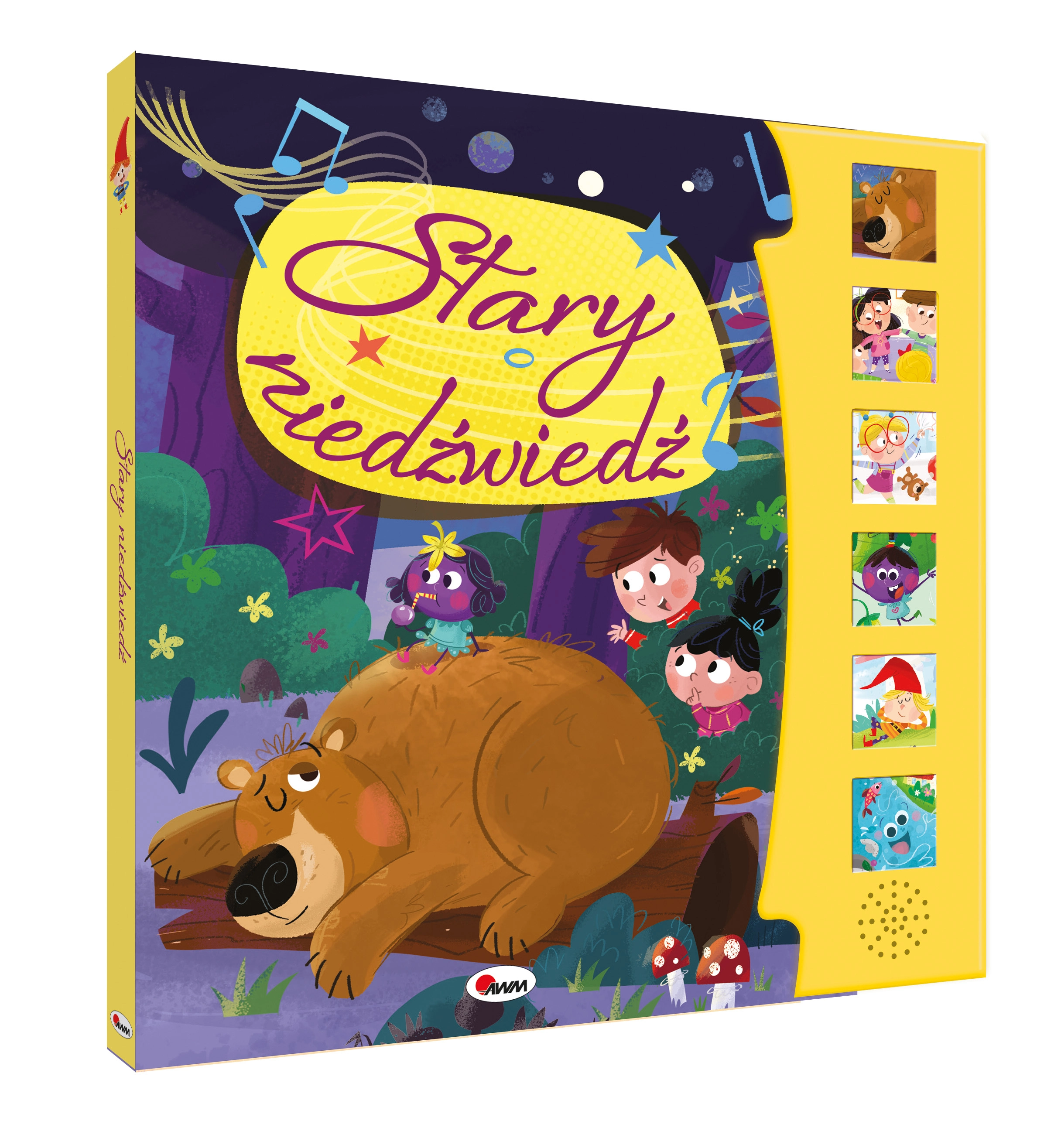 Książka - Stary niedźwiedź. Piosenki