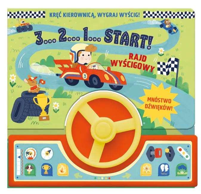 Książka - 3, 2,1 start! Rajd wyścigowy