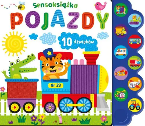 Książka - KSIAZECZKA EDUK 310X270 OPR TW POJAZDY DZWIE AWM