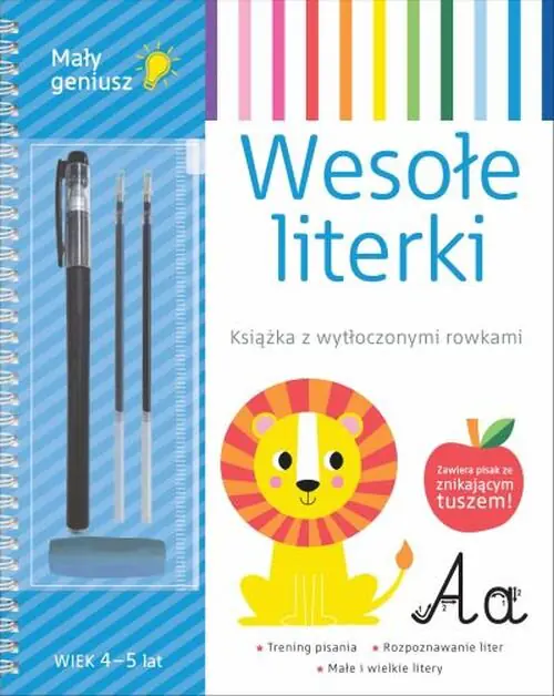 Książka - Wesołe literki. Mały geniusz