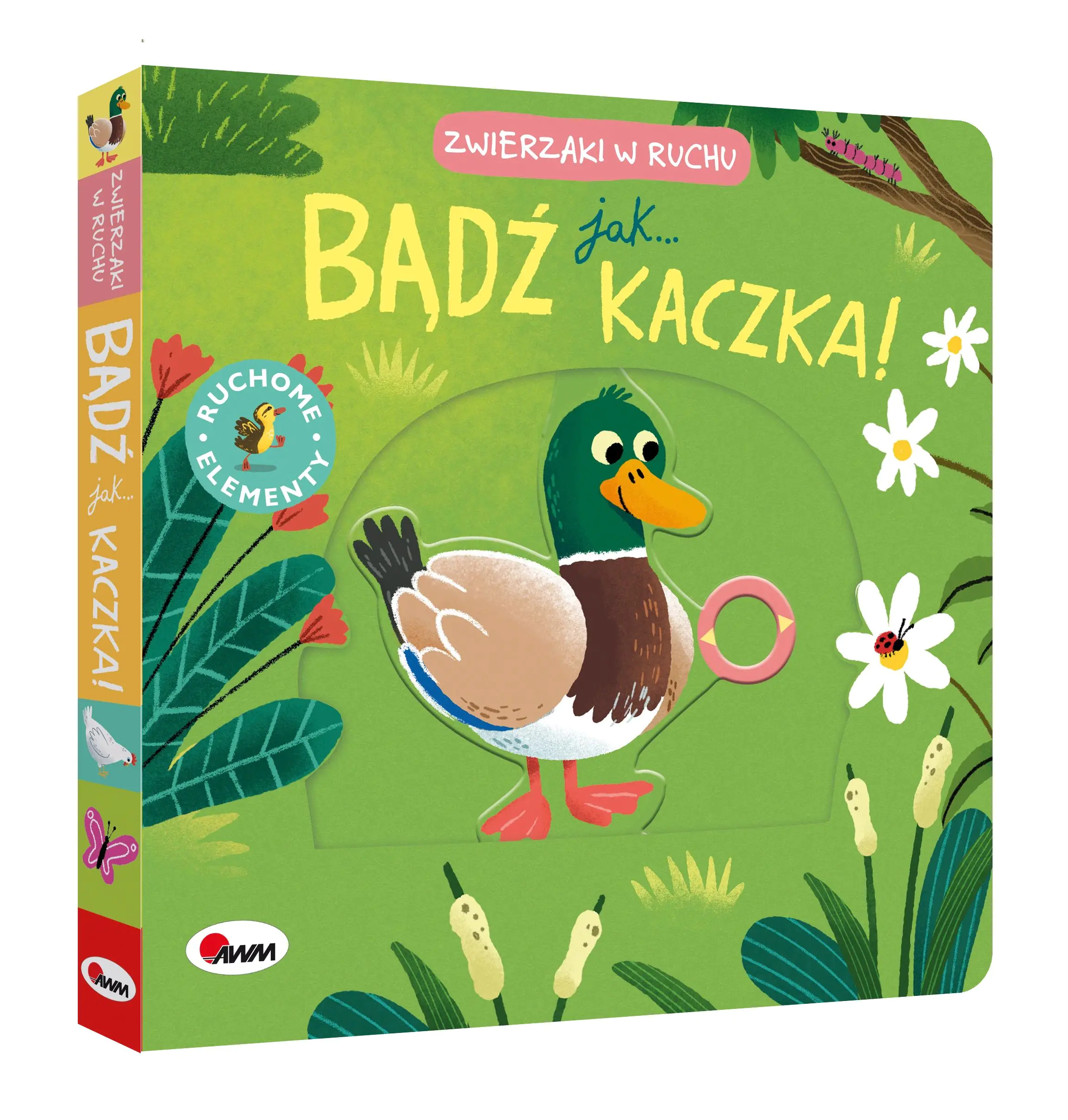 Książka - Zwierzaki w ruchu. Bądź jak kaczka