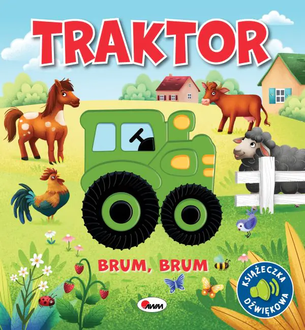 Książka - Traktor. Brum brum