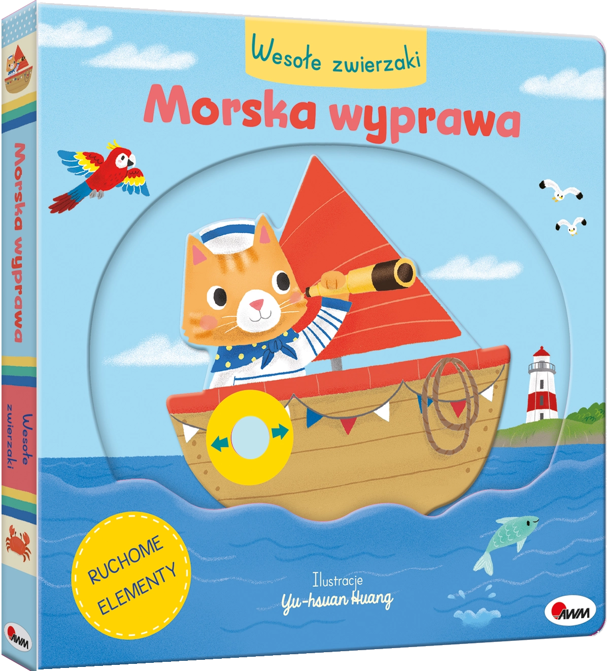 Książka - Morska wyprawa. Wesołe zwierzaki