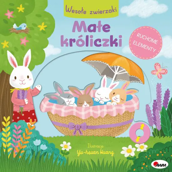 Książka - Małe króliczki. Wesołe zwierzaki