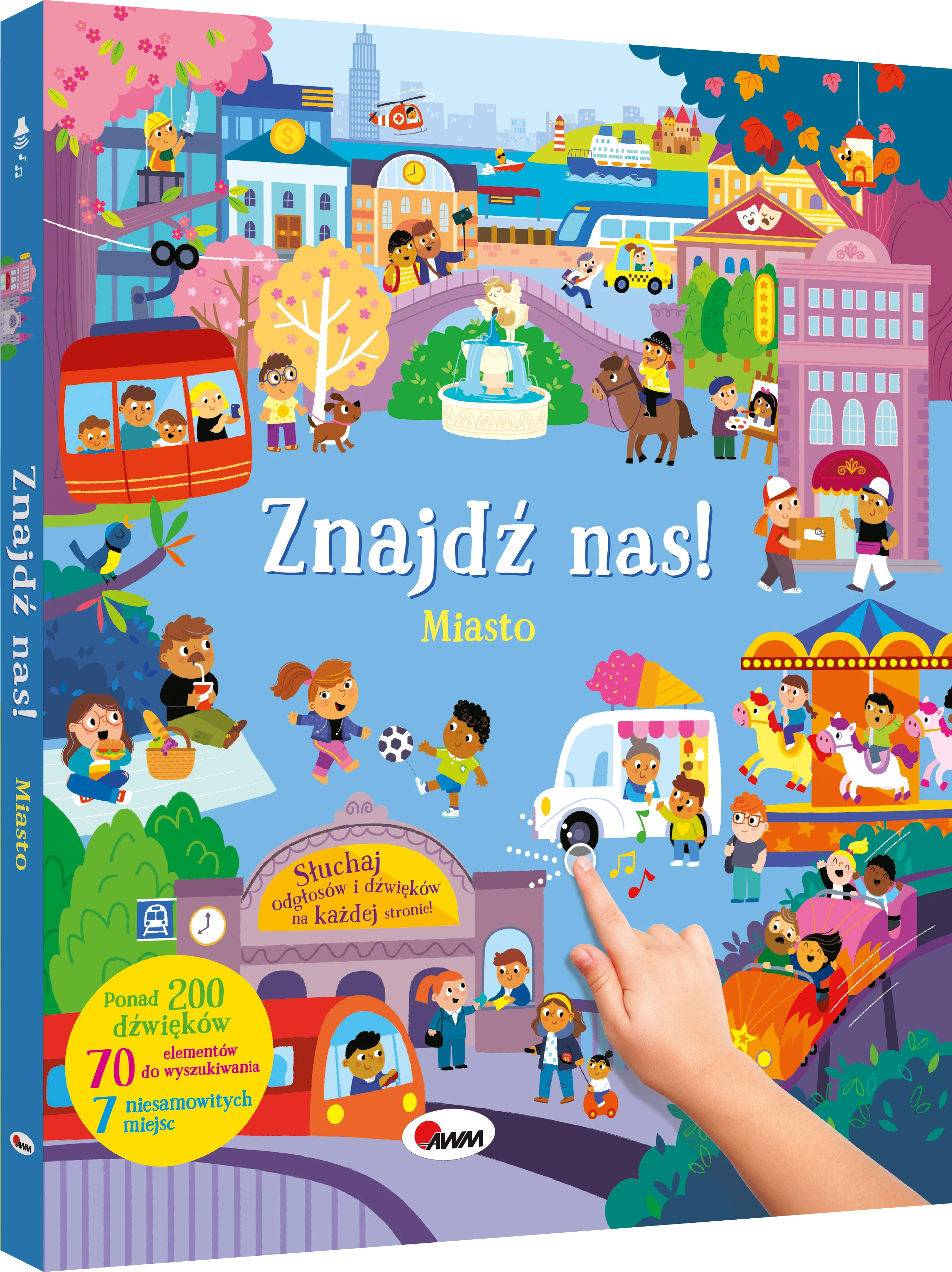 Książka - Miasto. 200 dźwięków. Znajdź nas!