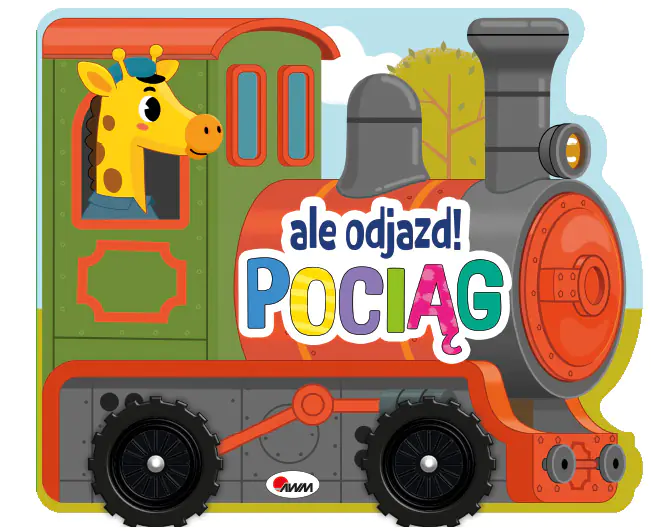 Książka - KSIAZECZKA EDUK 210X175 ALE ODJAZD POCIAG AWM