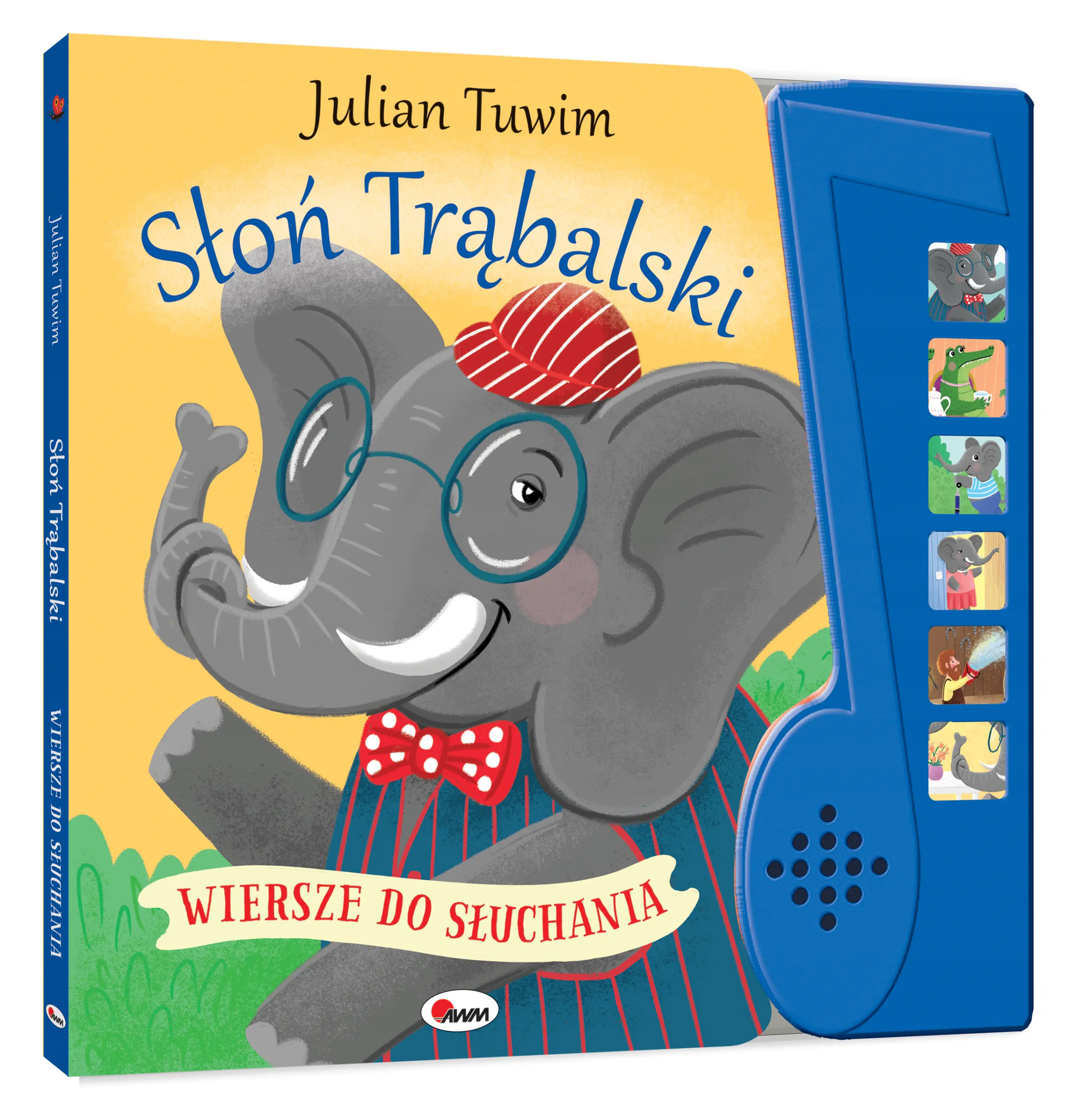 Książka - Słoń Trąbalski. Wiersze do słuchania