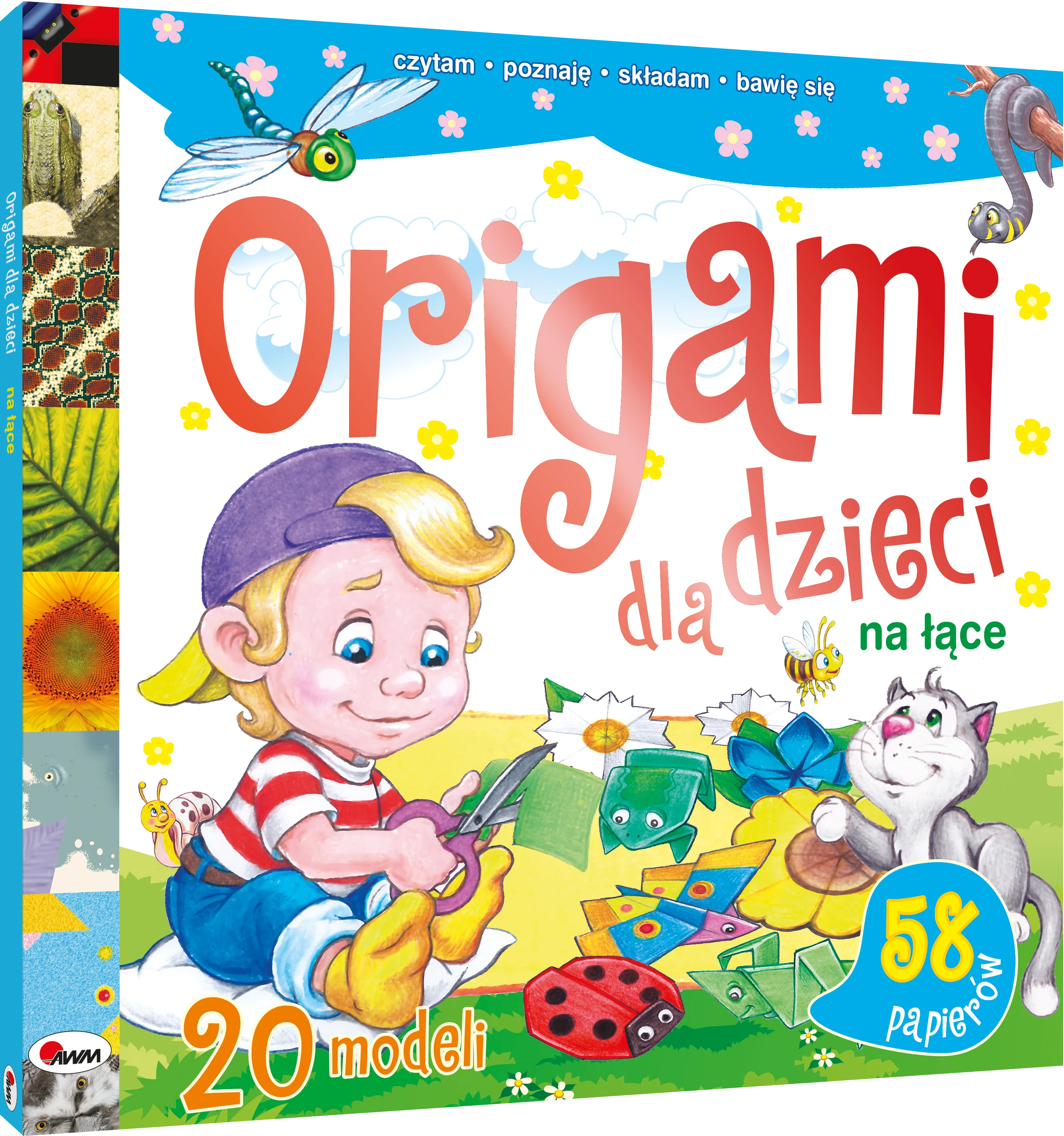 Książka - KSIAZECZKA EDUK 250X240 ORIGAMI NA LACE AWM