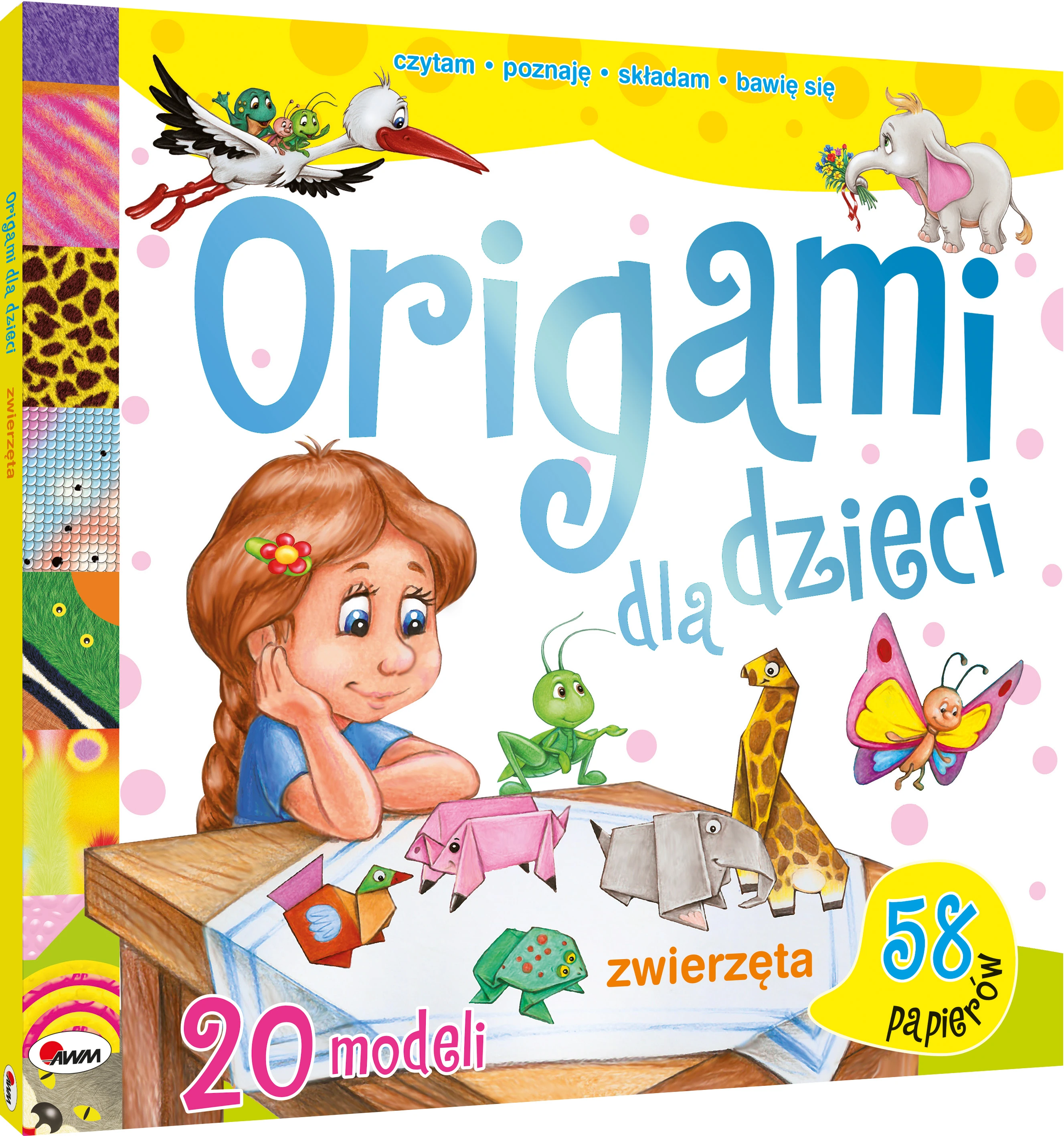 Książka - Origami dla dzieci. Zwierzęta