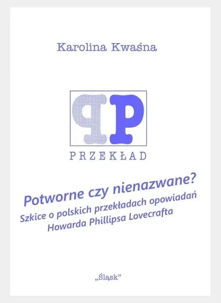 Książka - Potworne czy nienazwane