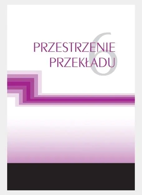 Książka - Przestrzenie przekładu T.6
