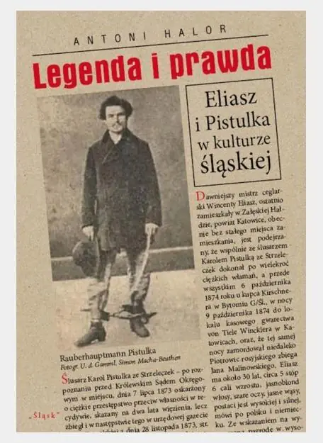 Książka - Legenda i prawda. Eliasz i Pistulka w kulturze śląskiej